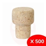 Korken ∅17 pilzförmig (500 Stück)