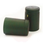 Heat shrink capsule Ø31x55mm green, 100pcs