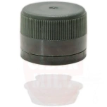 Plastkork 31,5mm tumeroheline adapteriga, 100tk