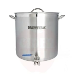 Ruostumaton teräskattila 50l, venttiilillä