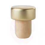 Synteettinen T-hattu 19/20mm 100kpl Super-T kultainen