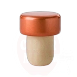 Synteettinen T-hattu 19/20mm 100kpl Super-T punainen