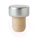 Synteettinen T-korkki 19/20mm 100kpl Super-T alumiini