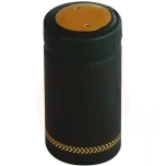 Heat shrink capsule green Ø31x60mm, 100pcs