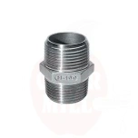 Nippel 1/2" Außengewinde, AISI 316 Edelstahl