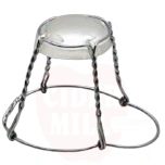 Korkdraht für Sekt und Apfelwein, 26,5 mm, komplett metallisch, 1000 Stück