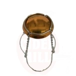 Korkdraht für Sekt und Apfelwein, 29,7 mm, Metalldraht mit Goldkappe, 1000 Stück