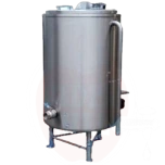 Keedukatel 200l gaasipõletiga, termostaat ja mikser