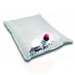 Storage bag 10l silver, valve in center