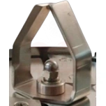 V-förmiges Element des Brechers