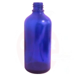 Apteek Glasflasche 100 ml blau