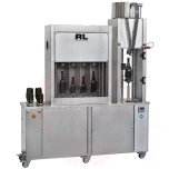 Multiblock: Waschen, isobarer Abfüller, Verschließen 400pdl/h RLV4-iSo