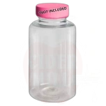 Plastikflasche Apteek 200ml, transparent 38mm 270Stk