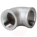 Pipe elbow 1/4 90 stainless steel f/f
