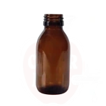 Glasflasche Apteek 100 ml, braun für 28 mm Verschluss