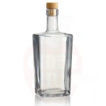 Glass bottle 500ml Noel transparent 10 pcs