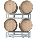 Metallstend tammevaadile, 225 L, kuumtsingitud