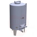 Mahuti 600 L, roostevaba pesuluugiga