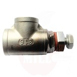 T-Stück 3/4" IG/IG V2A with M16 nut welded