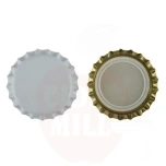 Kroonkork 26mm, valge 100tk