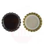 Crown Cap 26mm 100kpc, musta