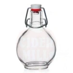 Glass bottle Sensatione 200ml, with wire cap 10pcs