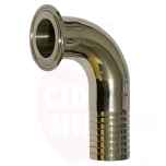 Letkuliitin 1,5"/50,5 mm kulma 32mm letkulle