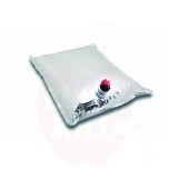 Storage bag 20l silver, valve in center