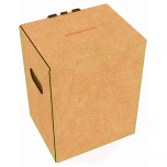 Säilytyspussi pahvilaatikko 10l, harmaa