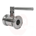 Kuulventiil 1" Tric-calmp DN20, roostevaba teras