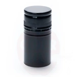 Metal cap 30x60mm without thread 1250pcs black