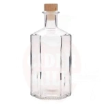 Klaaspudel 500ml Jimmy läbipaistev, 10tk