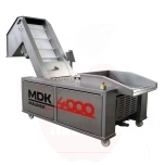 MDK4000 vorwaschen und zerkleinern, Bürstenwäsche