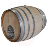 500 L regenerated Oak barrel with stainless steel manhole