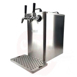 Joogijahuti & õllejahuti Benchy Carbon kahe kraaniga, 12V/24V/240V