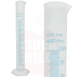 Messzylinder 100ml Polypropylen, 1ml Graduierung