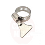 Schlauchschelle 14-25mm mit Flügelmechanismus, Edelstahl