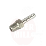 Voolikunippel 1/4" BSP x 8mm, roostevaba