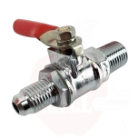 Kuulkraan 1/4" NPT x MFL keermega, tagasilöögiklapiga