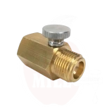 Ballooniadapter deluxe W21.8 välis x TR21-4 sisekeere, reguleeritava nõelaga