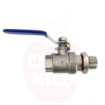 Kuulkraan 1/2" BSP, roostevaba