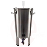 Braukessel 32L konisch, Edelstahl