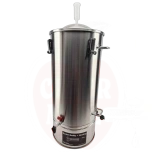 Fermenter 35L with built-in heating element, stainless steel