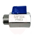 Kuulkraan 5/8" õllevaadi liitmikele (sisekeere x väliskeere), roostevaba