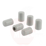 Suojuskumi puristusnestesäiliön metallikannessa olevalle jalalle