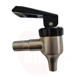 Hahn 3/8" Außengewinde, Edelstahl