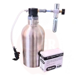 Tank, beverage vessel Growler 2L tapping head kit