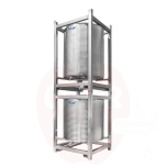 IBC Container 1050L, stainless steel