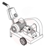 Pump Liverani GR MAXI 80 43800-24600l/h +95C, 3F/400V