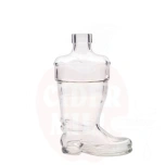 Glass Bottle 350ml Boot transparent 10pcs